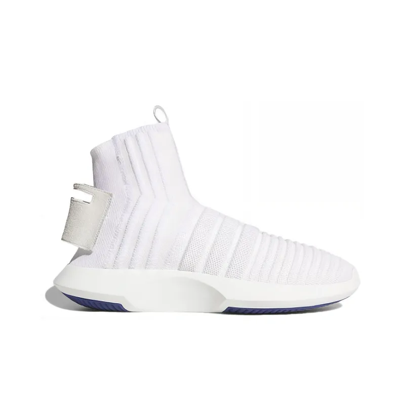 Adidas Crazy 1 Adv Sock Footwear White Real Purple-1