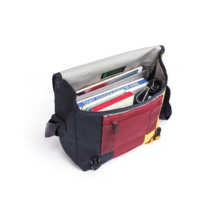 Timbuk2 Eco Friendly Canvas Messenger Bag Canvas Bag Shoulder Bag Crossbody Bag Regular Unisex Yellow Red-3