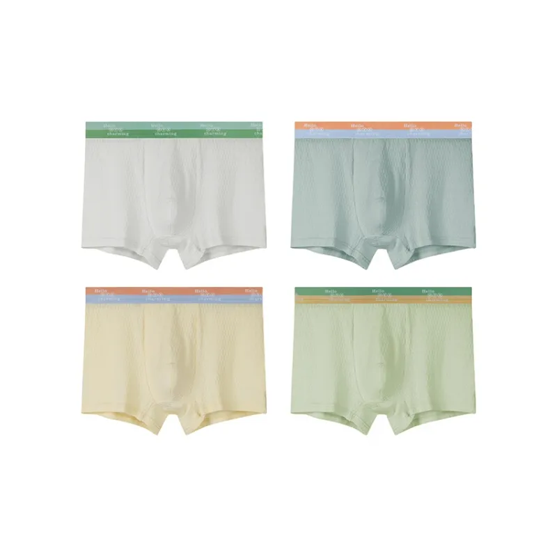 H YXIANG Underpants Men's 4 Pack-0