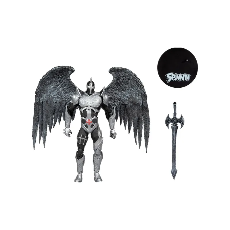McFARLANE Spawn Second Wave Mechanical Gorilla Female Spawn Dark Redeemer Soul Lasher Gatling Denim Action Figures-6