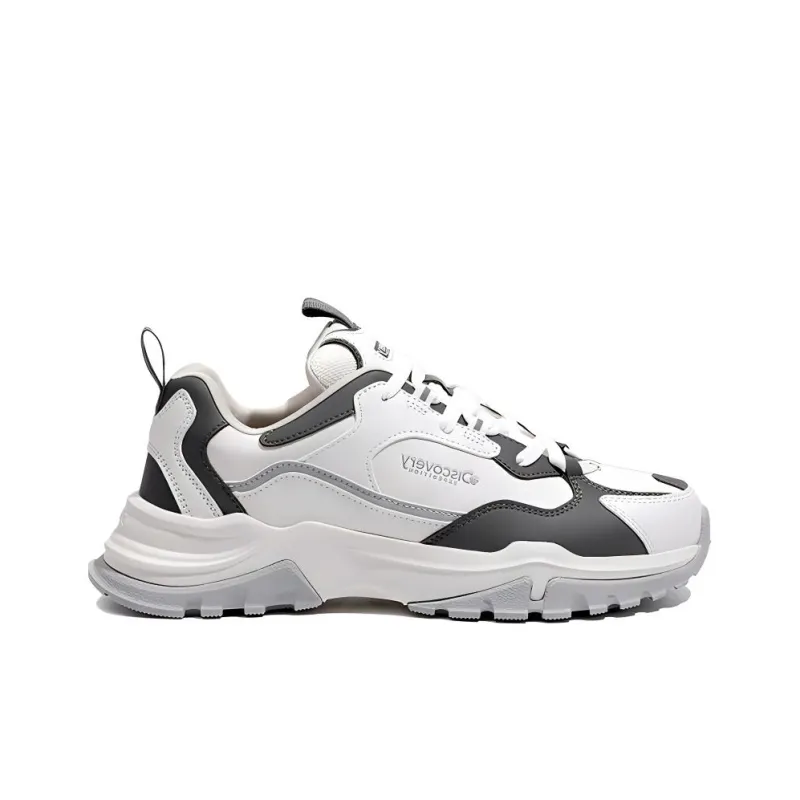 Discovery Expedition Chunky Sneakers Women's Low Top Black-1