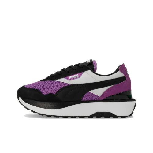 PUMA Cruise Rider GL Casual Shoes Women's Low-Top Purple/Black/Gray