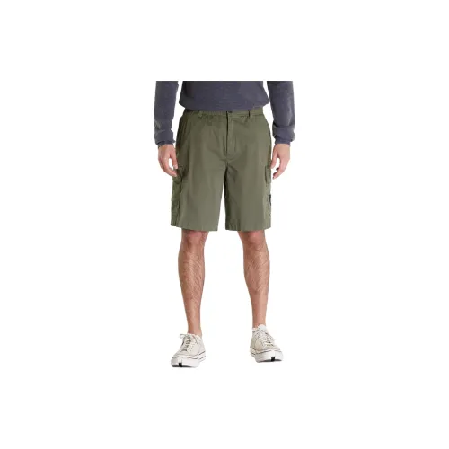 Calvin Klein Cargo Shorts Men Olive Green