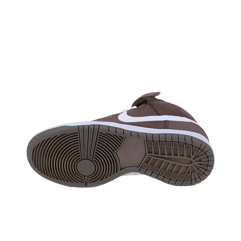 Nike Sb Dunk Mid Baroque Brown White Gum-4