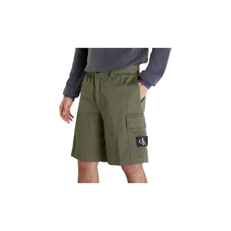 CK/Calvin Klein Cargo Shorts Men's Olive-2
