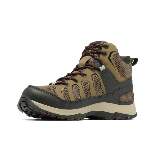 Columbia Hiking / Trekking Shoes Men Mid-Top Brown