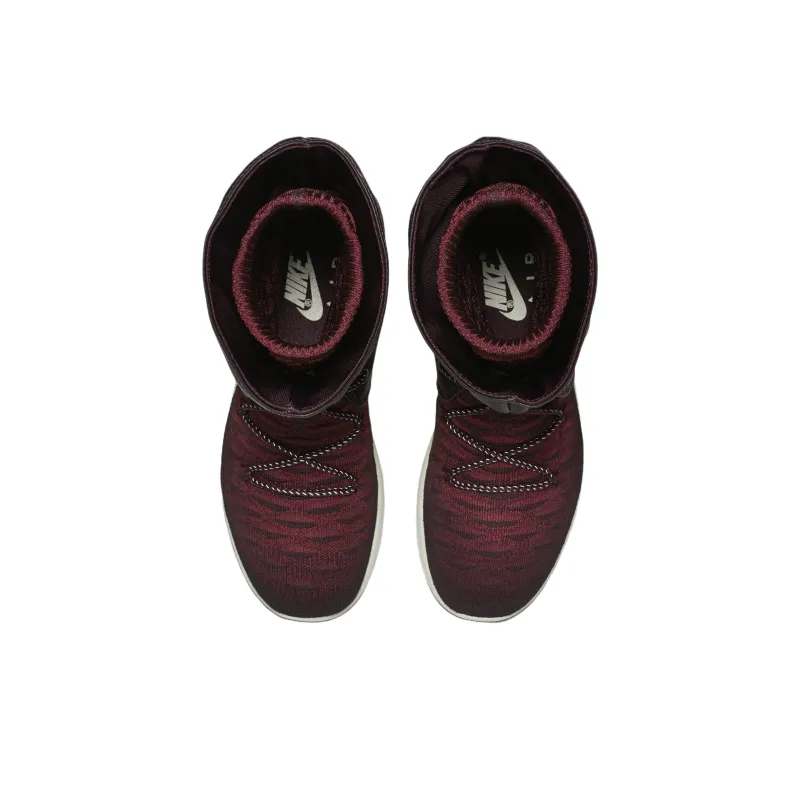 Nike Roshe Two Hi Flyknit Deep Burgundy Women's-3