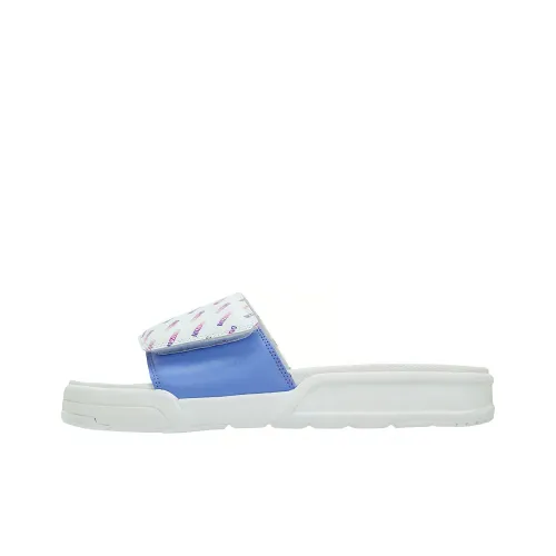 Mizuno Abrasion-Resistant Slide Slippers Unisex Blue White