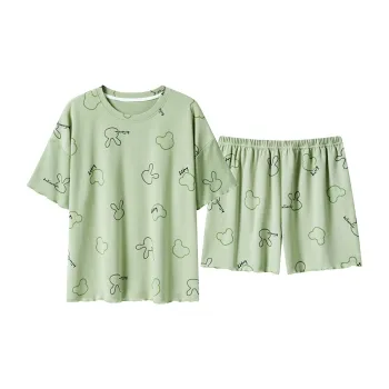 GOSO Pajama Set Women's Green Shades