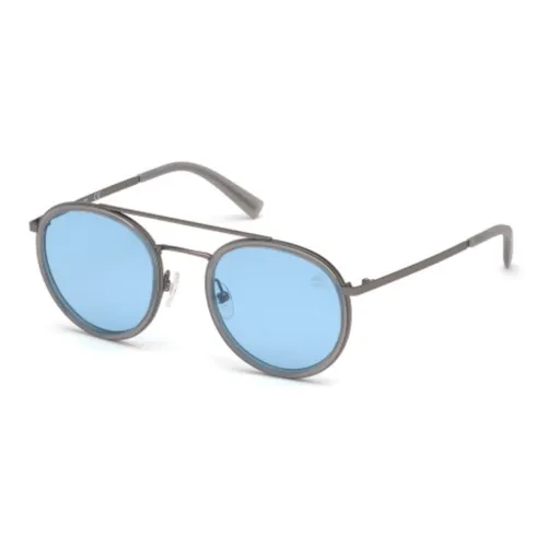Timberland Metal Aviator Sunglasses Unisex Gray
