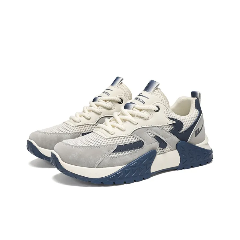 Warrior Height-Enhancing Wear-Resistant Lightweight Low-Top Casual Shoes Men's-2