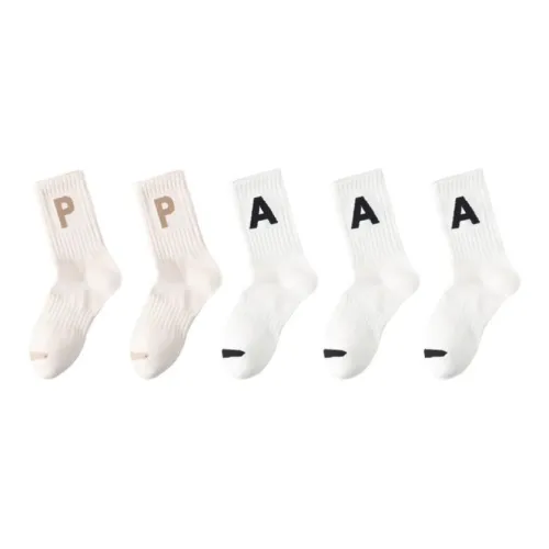 MIIOW Men Mid-Calf Socks