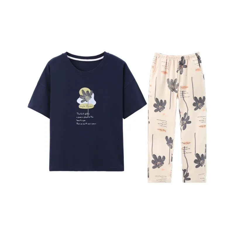 William Pajama Set Women's Black-0
