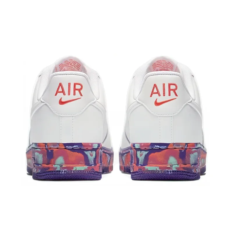 Nike Air Force 1 Low White Multi-Color Marble-4
