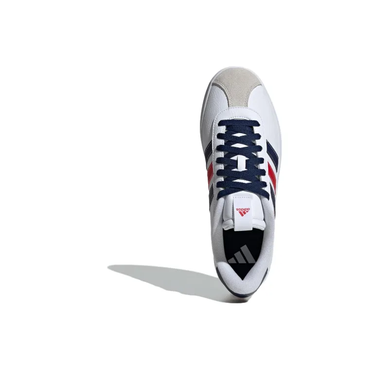 Adidas Vl Court 3.0 Cloud White Team Navy Blue Better Scarlet-4