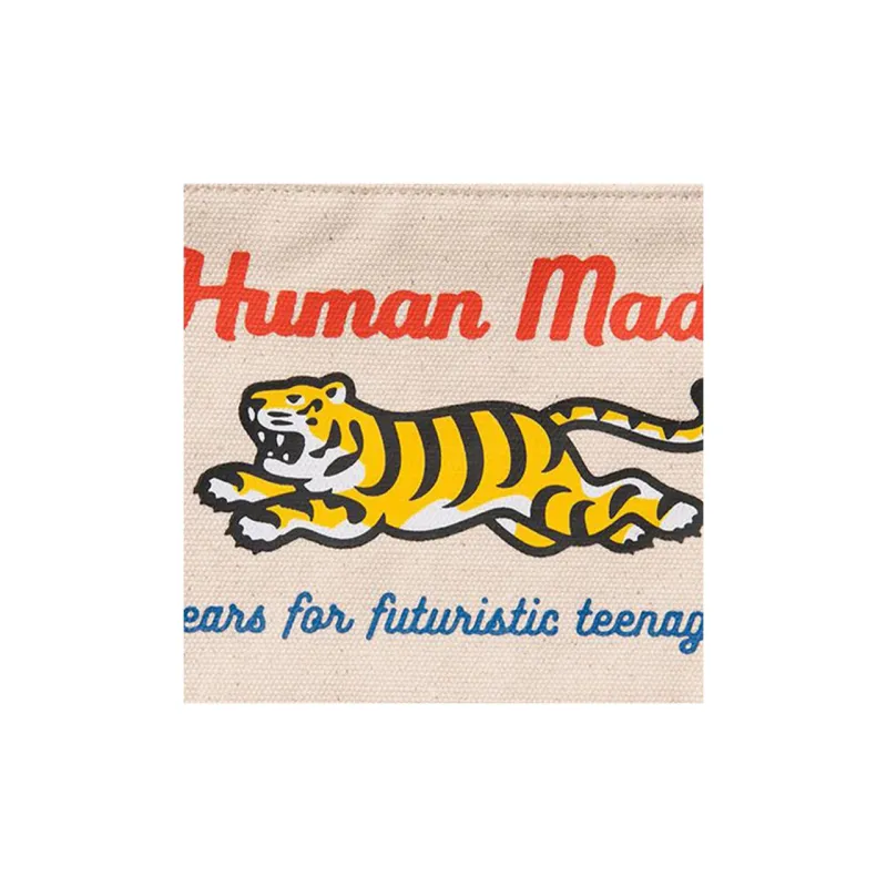 HUMAN MADE Cotton Clutch Regular Unisex White-3