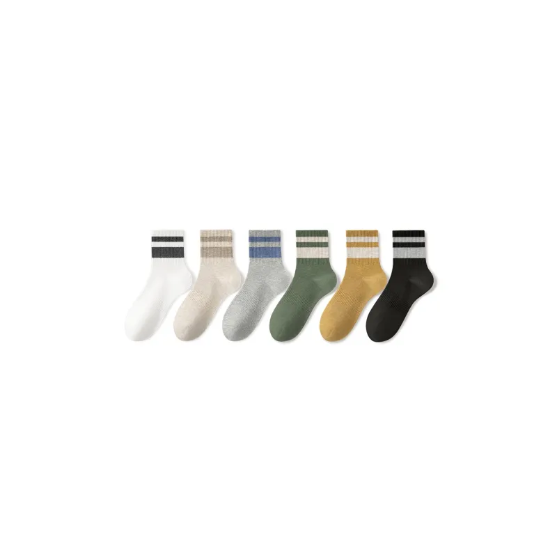 B&C.Room Unisex Mid Calf Socks-8