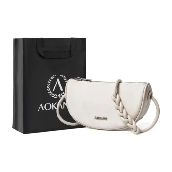 AOKANG Cow Leather With Synthetic Leather Crossbody Bag, Shoulder Bag Women's Multicolor