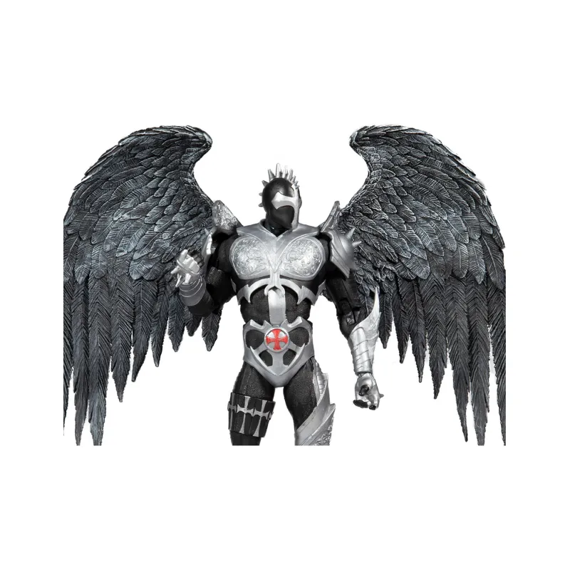 McFARLANE Spawn Second Wave Mechanical Gorilla Female Spawn Dark Redeemer Soul Lasher Gatling Denim Action Figures-8