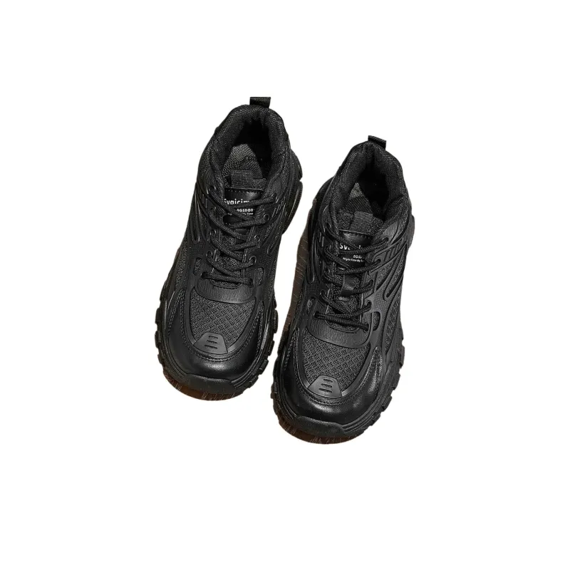 Medd Height Increasing Balance Impact Resistant Support Lightweight Breathable Low Top Chunky Sneakers Women's-31