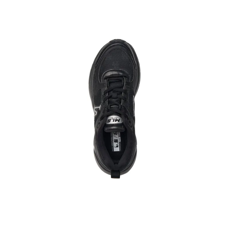 MLB Chunky Runner Fastball Cushioned Slip Resistant Low Top Casual Shoes Unisex Black-3