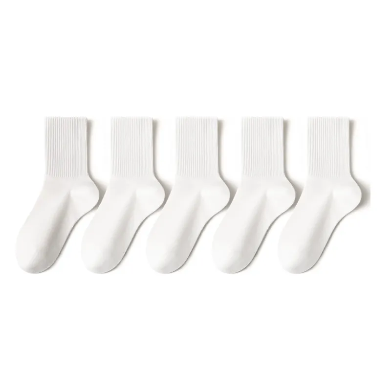 B&C.Room SS24 Mid Calf Socks Fall Winter Unisex 5 Pack-0