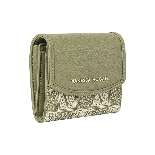 VANESSA HOGAN Cow Leather Premium Vintage Clutch Coin Purse Card Holder Unisex-2
