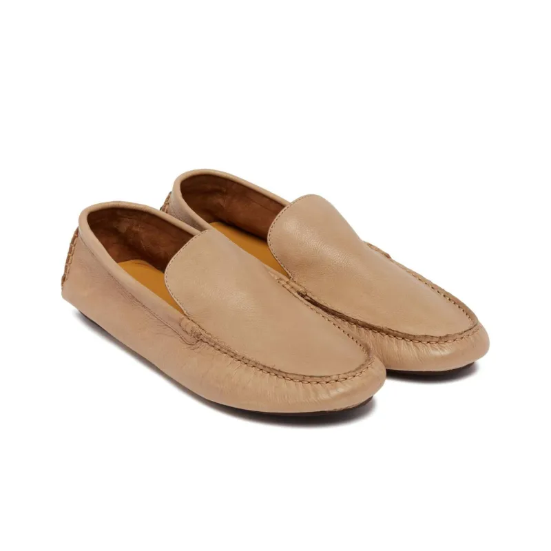 THE ROW Lucca Loafers Women's Beige-2