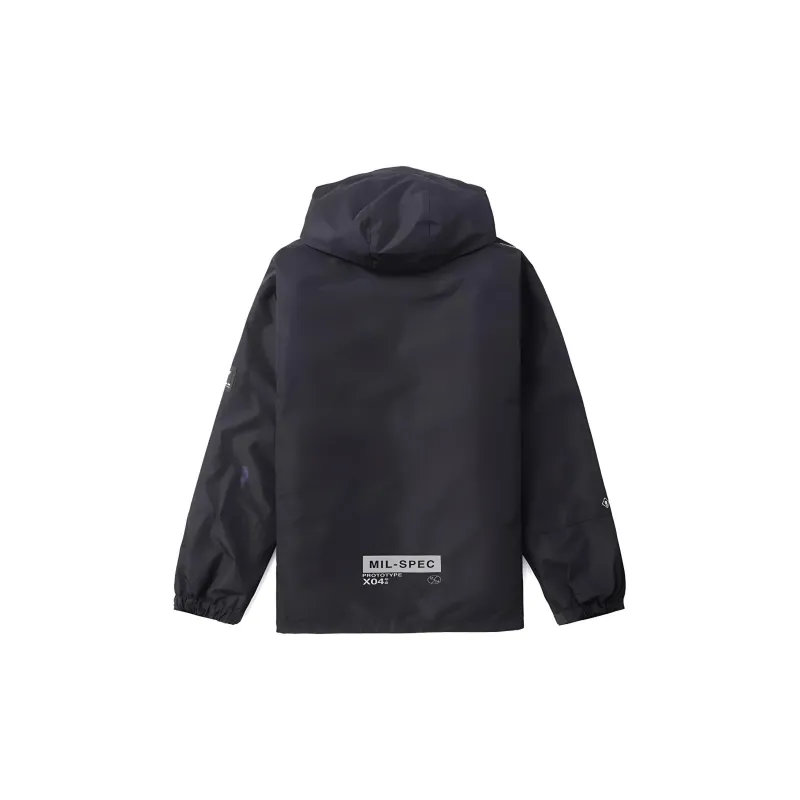 Izzue Logo appliqué Hooded Jacket-1