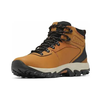 Columbia Shock absorbing And Waterproof Mid Top Trekking Shoes Men's Brown