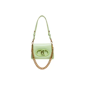 LIU·JO Logo-Plaque Chain-Linked Padded Crossbody Bag
