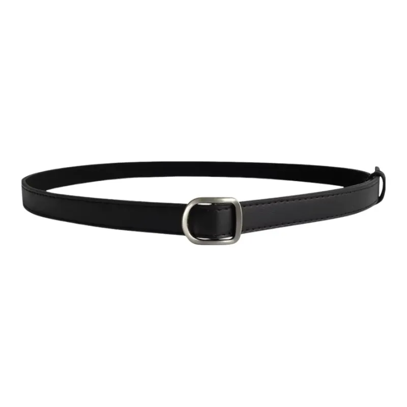 Warrior Split Cow Leather Belts Unisex 1.8/2.4cm-0