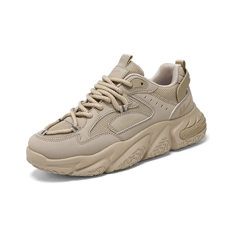 Warrior Abrasion Resistant Height Increasing Thermal Low Top Chunky Sneakers Unisex-2
