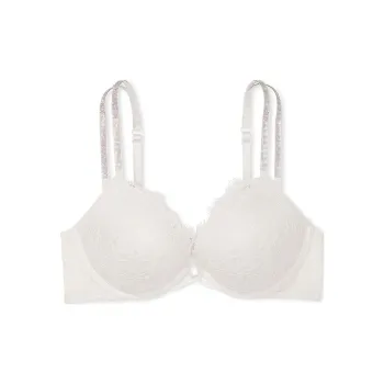 Victoria's Secret PINK VERY SEXY Bombshell Add-2-Cups Sth Push-Up Bra/ CW Bra Women's Coconut White