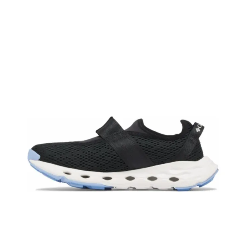 Columbia DRAINMAKER Slip Resistant Waterproof Low Top Outdoor Shoes Women's Black-0