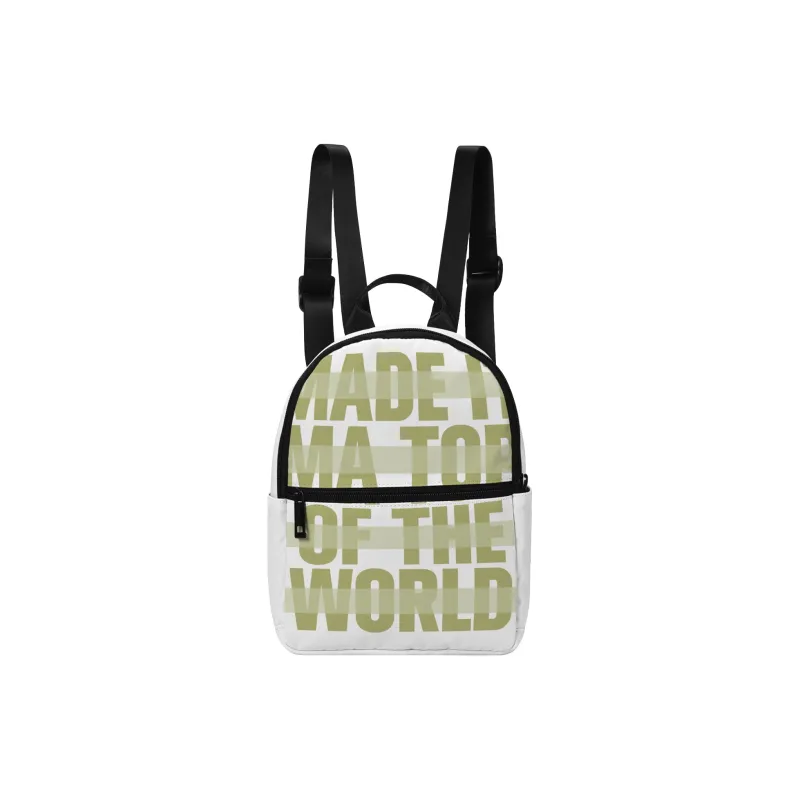 Soundbyte Polyester Backpack Mini Unisex Green-0
