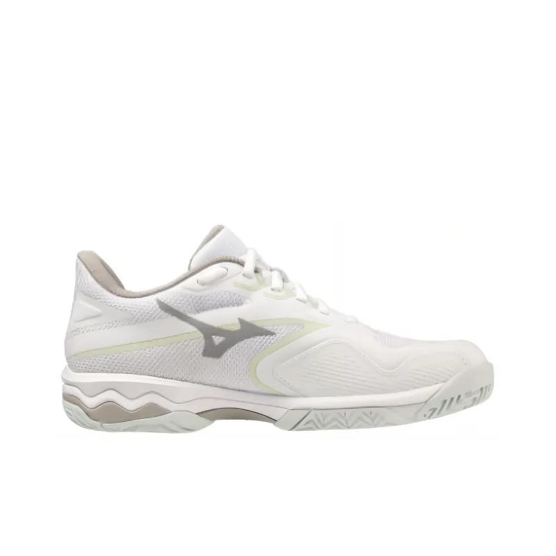 Mizuno Wave Exceed Light 2 Ac Cushioning Wear Resistant Low Top Tennis Shoes Women's White Green-1