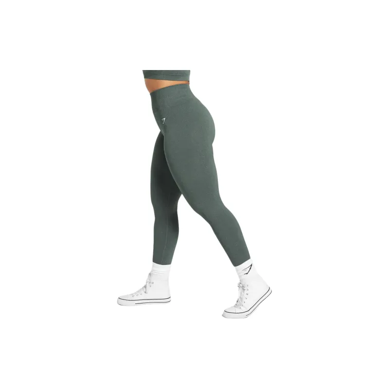 GYMSHARK ADAPT FLECK Leggings Women's Slate Cyan-2