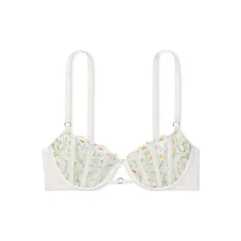 Victoria's Secret Pink DREAM ANGELS / White Bra Women's White