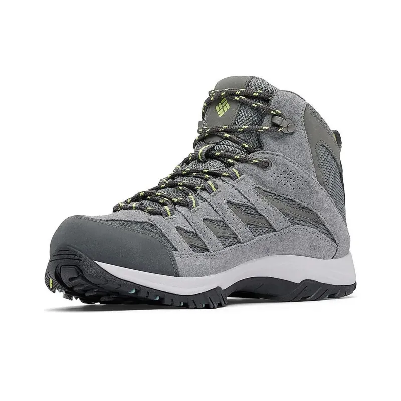 Columbia Cushioning Waterproof Mid Top Trail Running Shoes Men's Gray-2