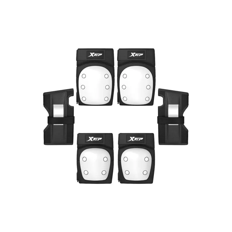 XTEP Skateboard Protective Gears Helmet Knee Pads Elbow Pads Hand Guards EVA EPS Unisex-1