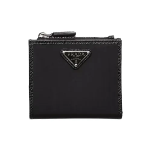 prada bag Recycled Nylon Wallet Small Size Men's Black