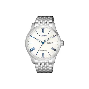 CITIZEN Mechanical Movement Stainless Steel Strap Watch 40mm Men's Watches White Dial