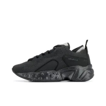 Acne Studios Rockaway Mid Top Casual Shoes Men's Black