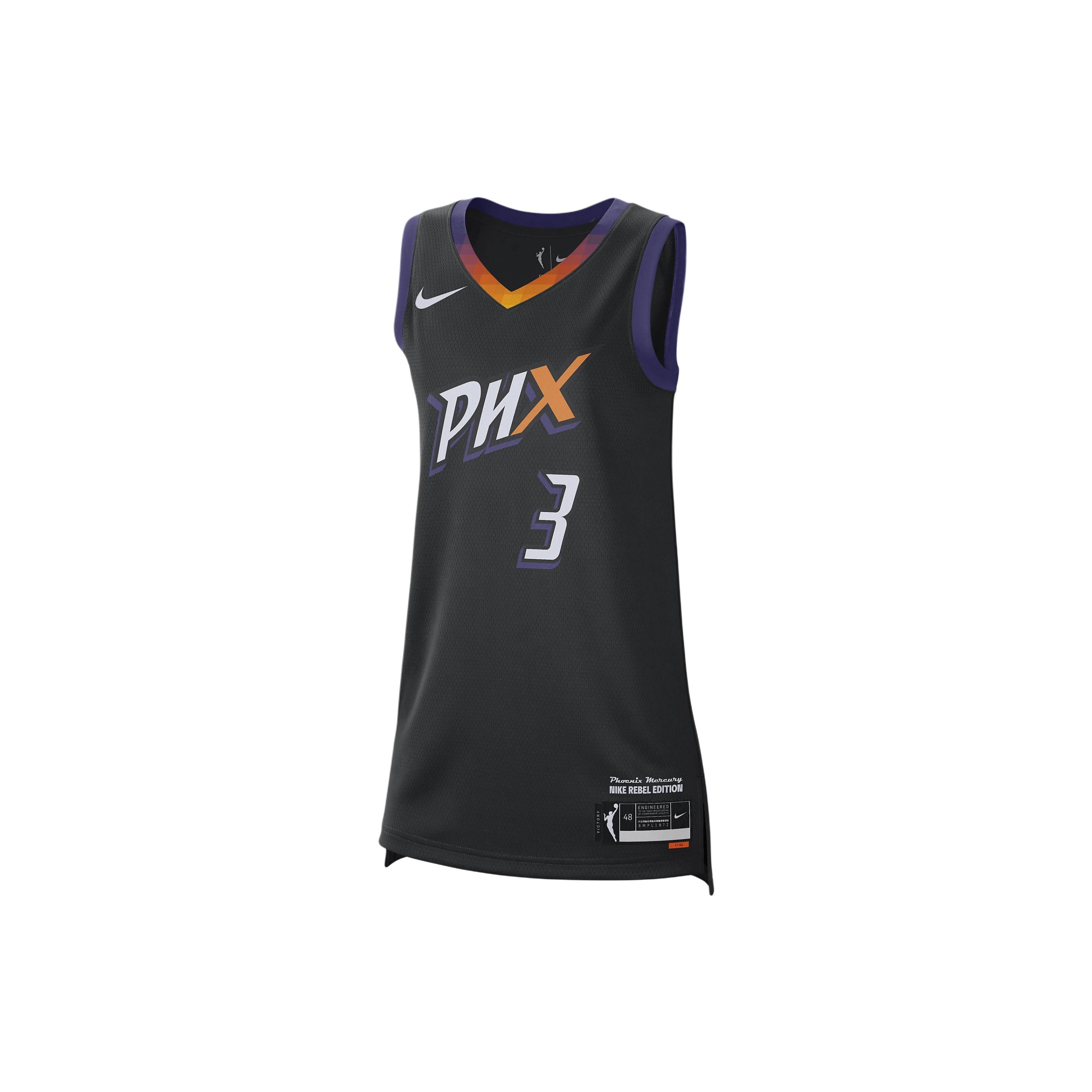 Team Issued Phoenix 2024 Mercury WNBA Jersey