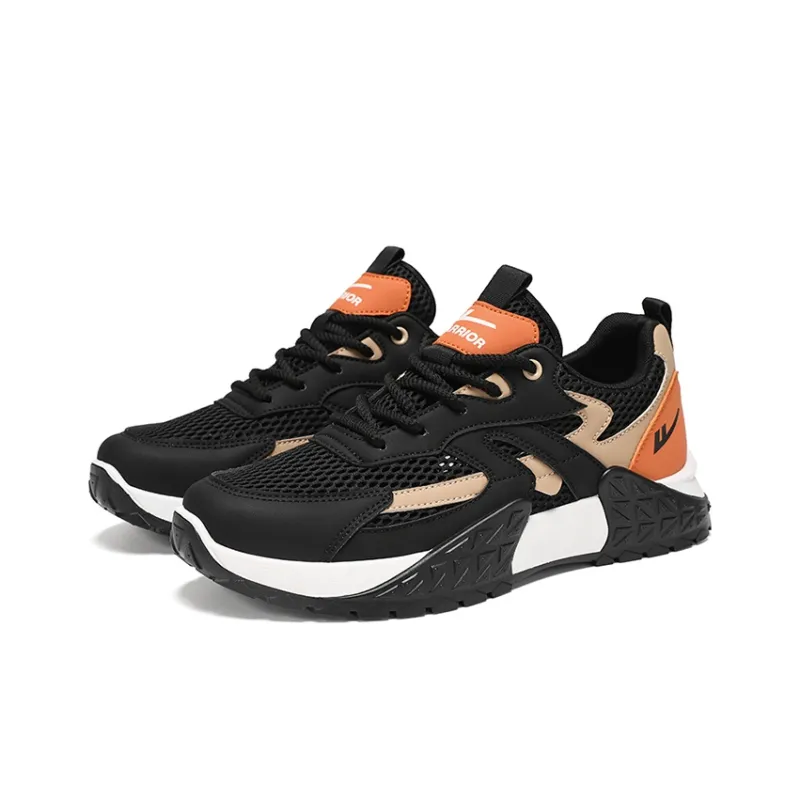 Warrior Height-Enhancing Wear-Resistant Lightweight Low-Top Casual Shoes Men's-18