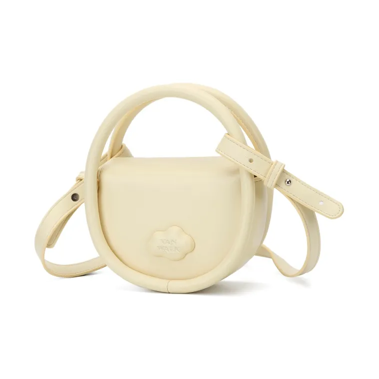 VANWALK PU Handbag Regular Women's Pink/Yellow/White-5