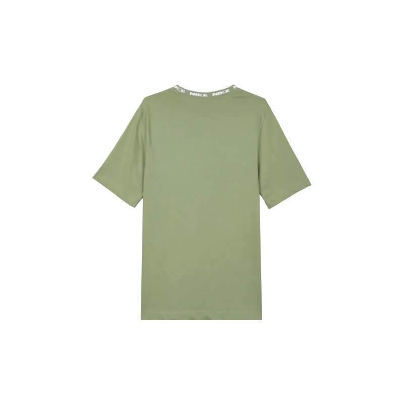 Nike T Shirts Men Oil Green-1