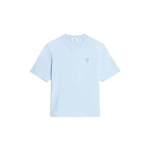 AMIPARIS Tonal Cotton T-Shirt