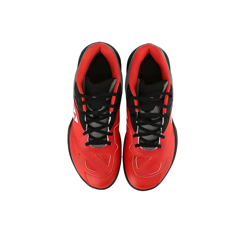 YONEX POWER CUSHION 65 X2 Abrasion Resistant Breathable Low Top Badminton Shoes Men's Red Black-2